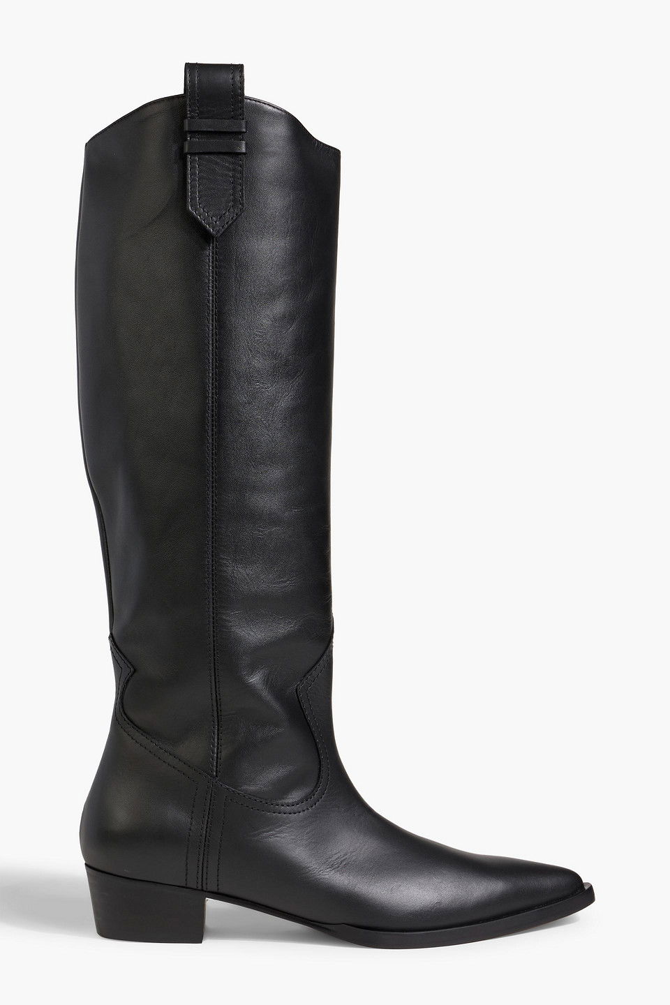 FRAME Le Dallas Leather Cowboy Boots | endource