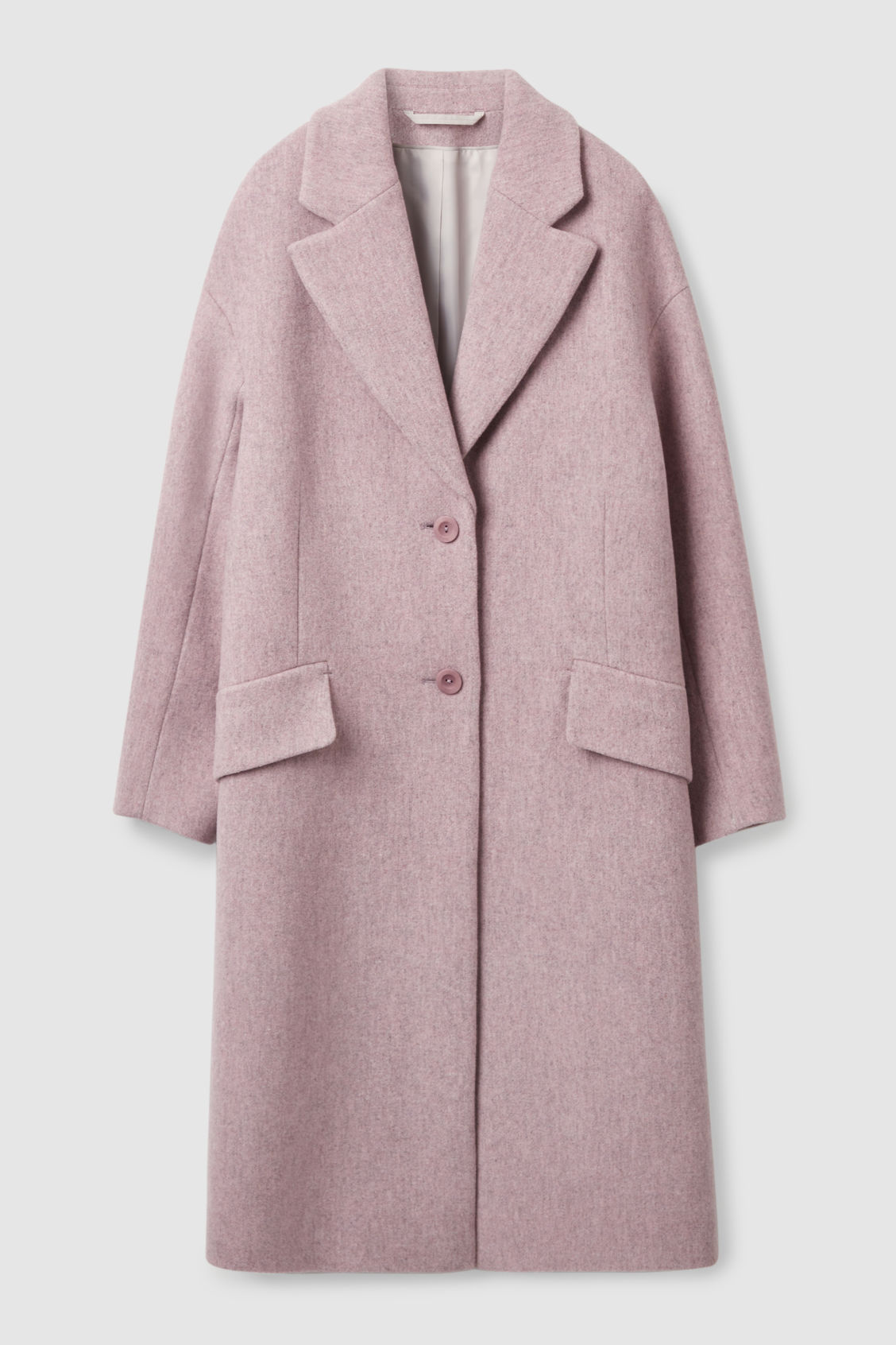 Cos pink wool coat Clearance