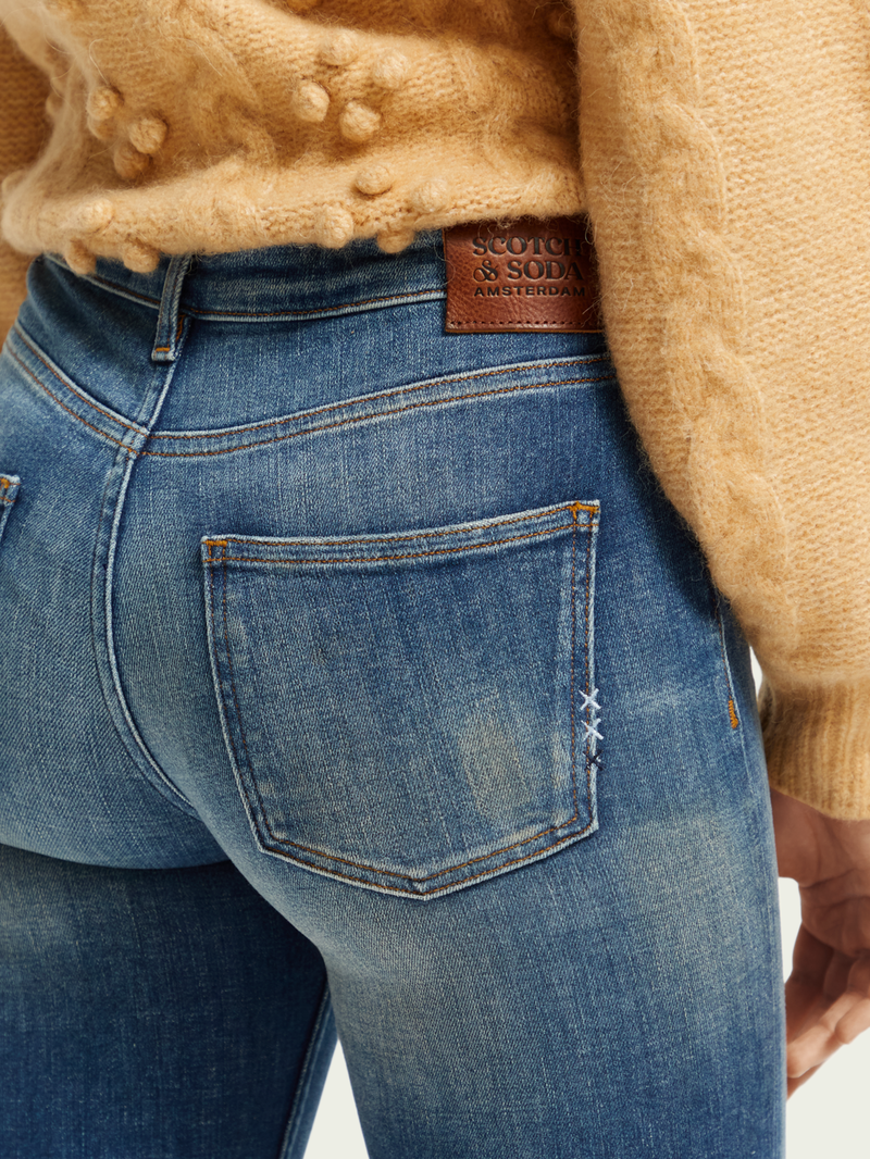 SCOTCH & SODA The Haut Skinny Fit Jeans in Solar Blue | Endource