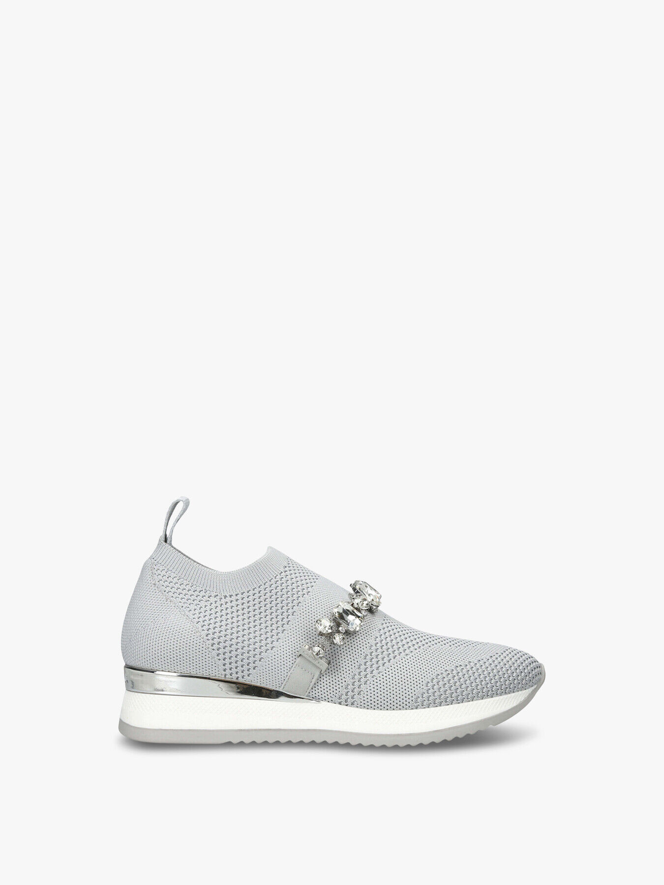 carvela grey trainers