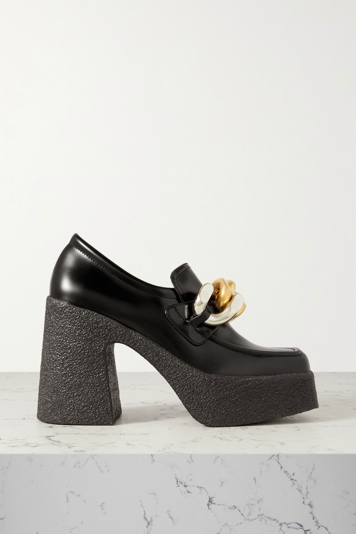 STELLA MCCARTNEY Skyla vegetarian leather platform over-the-knee