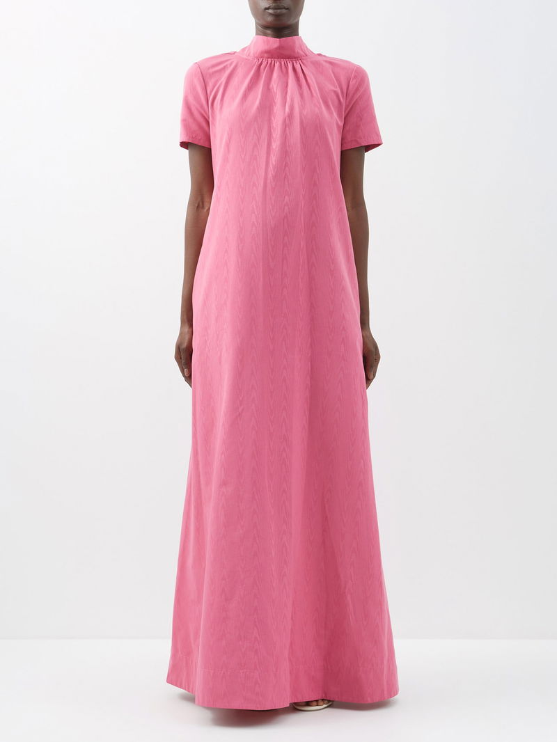 staud ilana dress pink Pink Ilana Gown by Staud