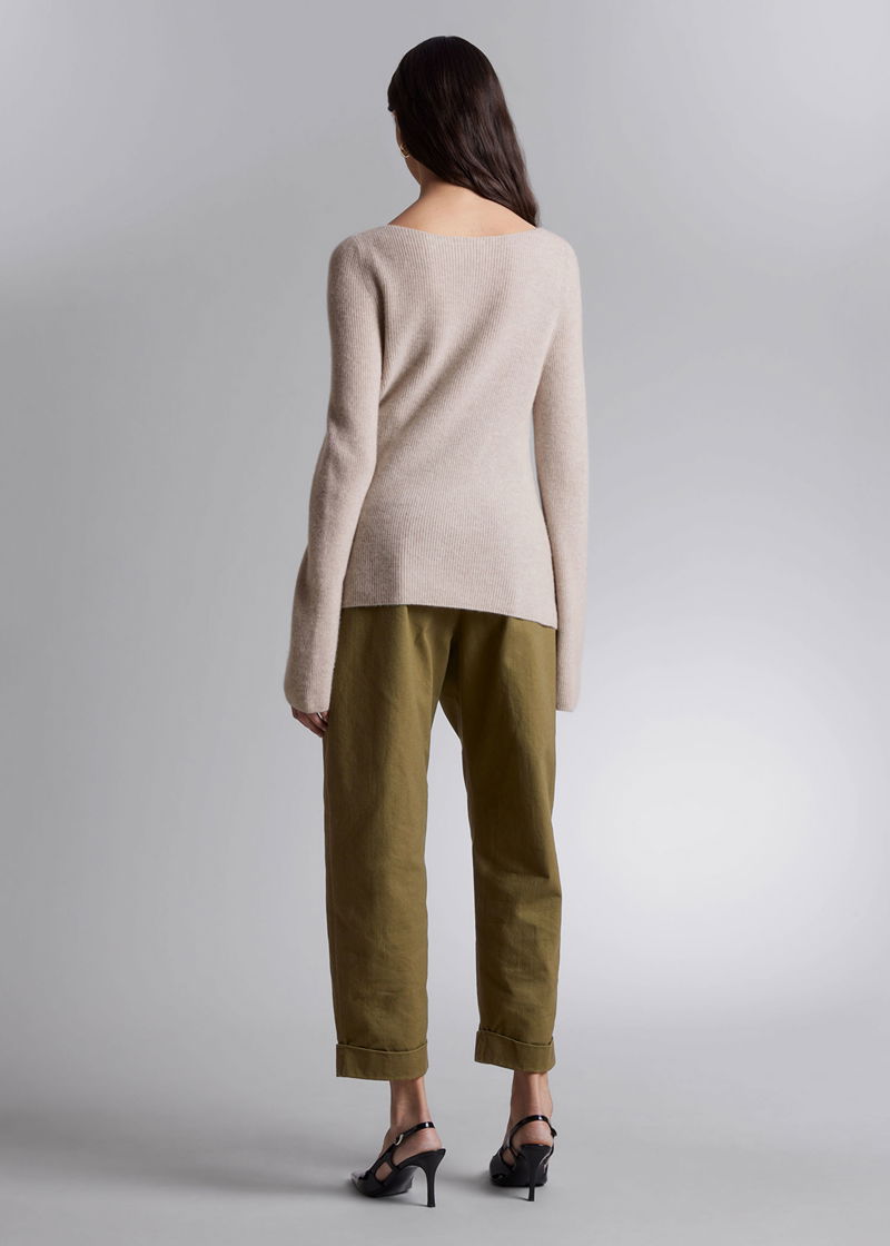 OTHER STORIES Bell Sleeve Cashmere Jumper endource