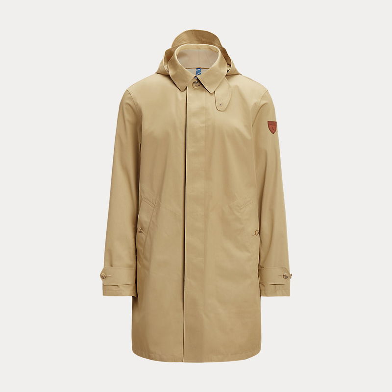 POLO RALPH LAUREN Water-Repellent Hooded Walking Coat endource