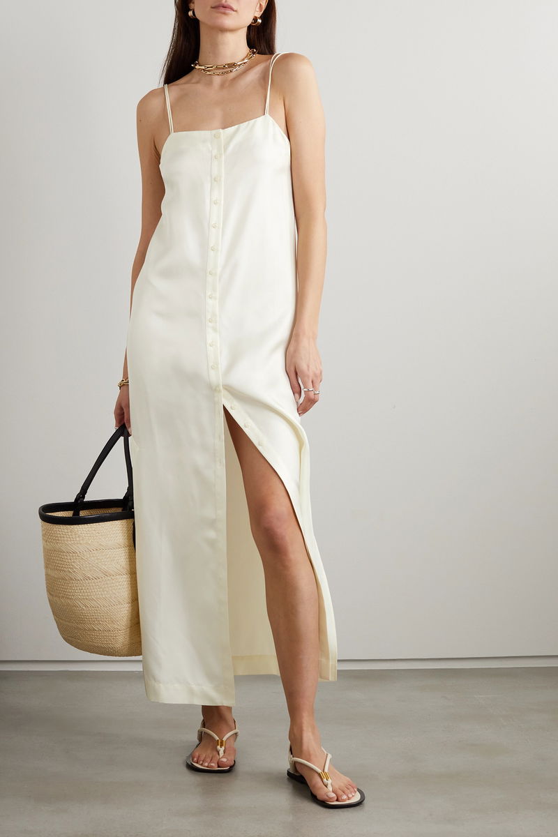 loulou studio silk dress Loulou Studio Sulum Silk Maxi Dress