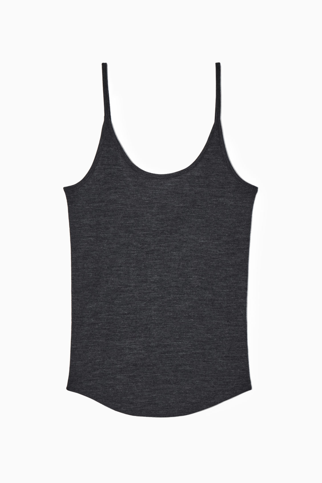 COS Scoop-Neck Merino Wool Tank Top | Endource