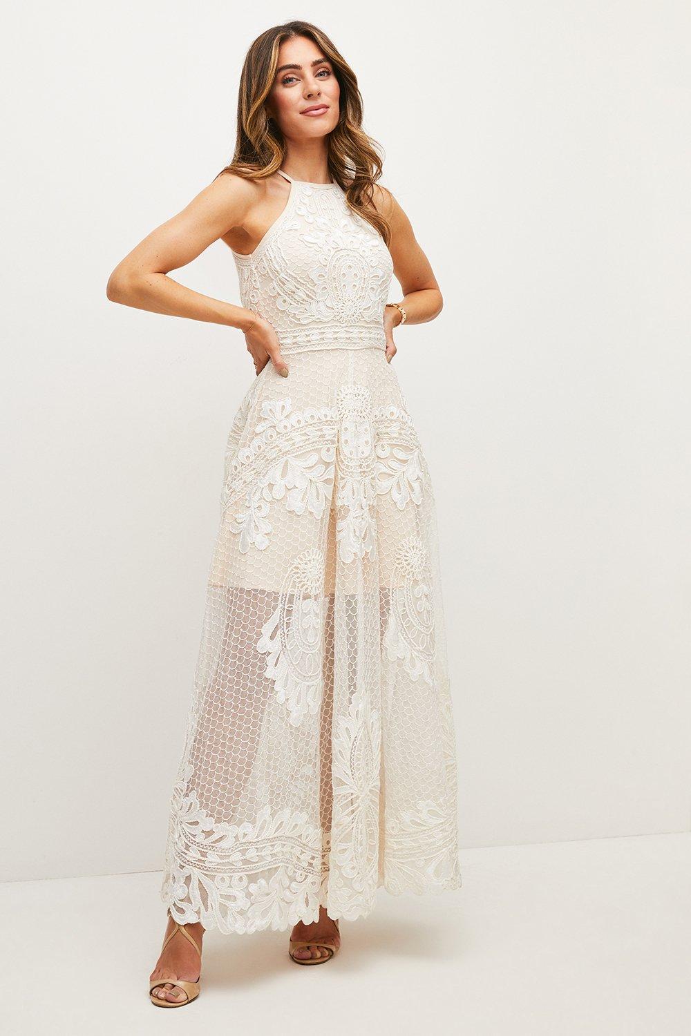 lydia millen floral applique mesh woven midi dress Lydia Millen Plus Floral Applique Mesh Woven Midi Dress