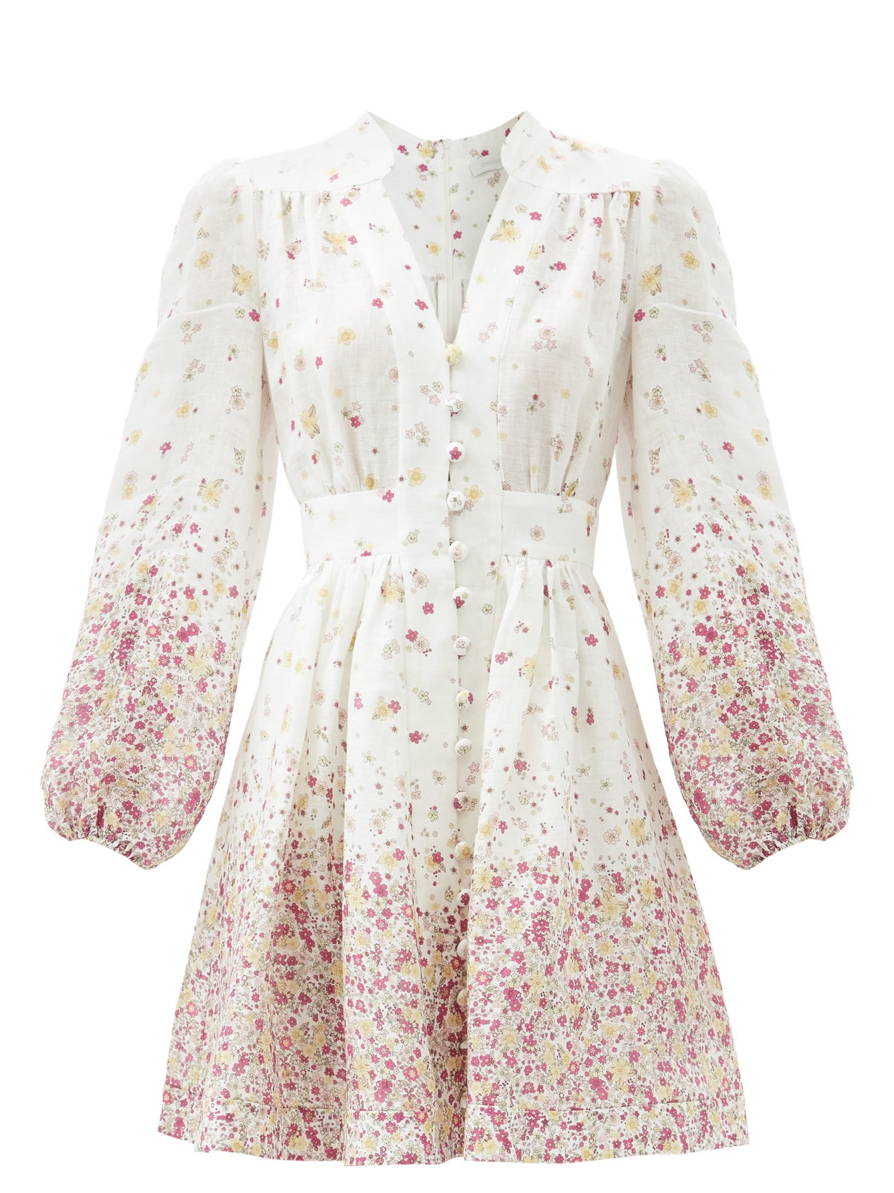 ZIMMERMANN Carnaby Linen-Voile Dress | endource