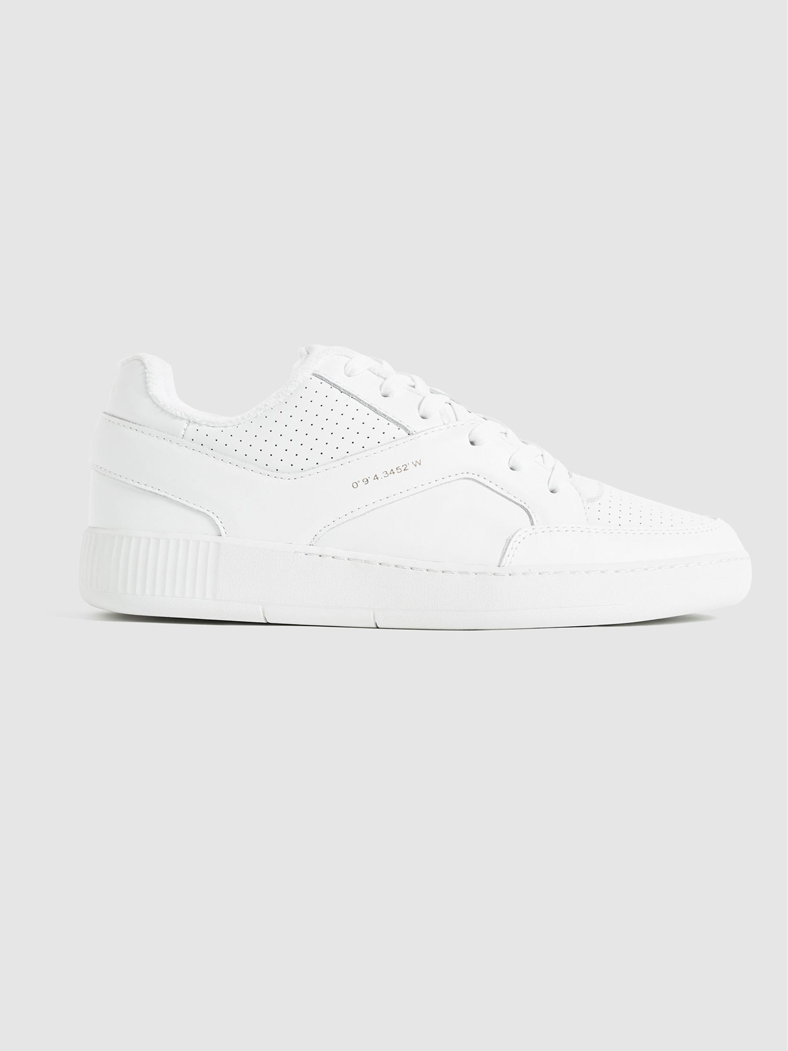 REISS Grendon Leather Trainers endource