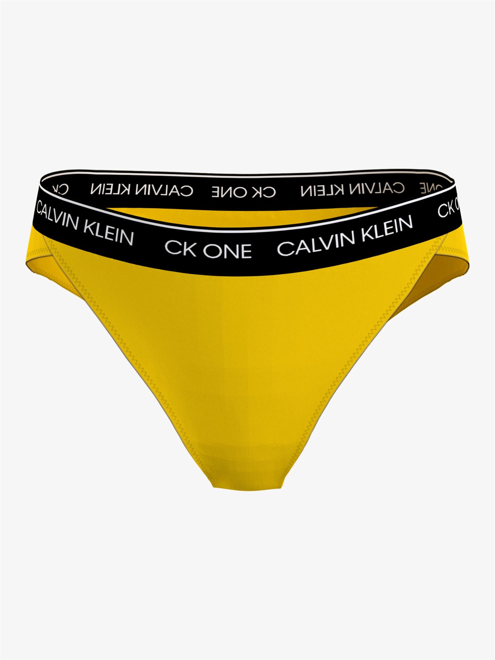 CALVIN KLEIN CK One High Waist Cheeky Bikini Bottoms in Bold
