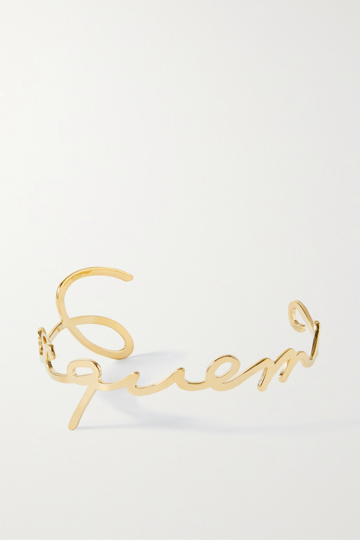 JACQUEMUS Le Collier Signature Gold-Tone Choker in Gold