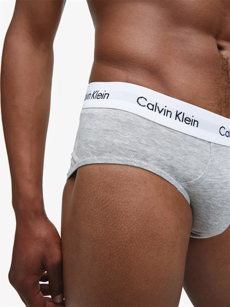 Calvin Klein Underwear Cotton Briefs, Pack of 3, White at John