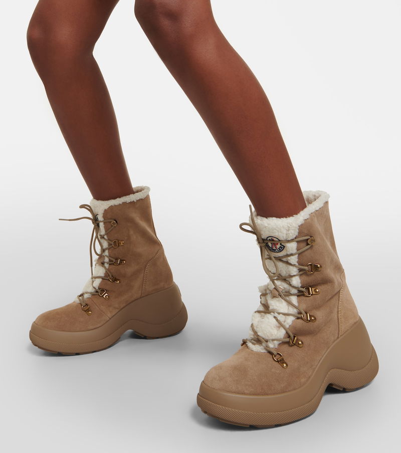 MONCLER Resile Trek Suede Ankle Boots endource