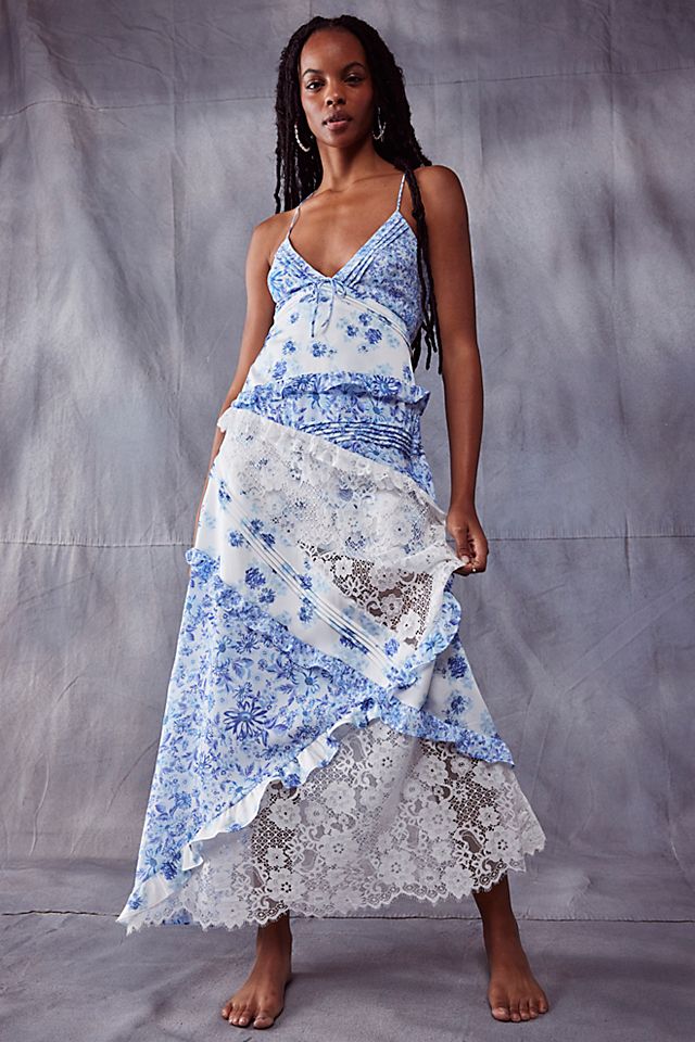 FOR LOVE AND LEMONS Rosalyn Maxi Dress endource