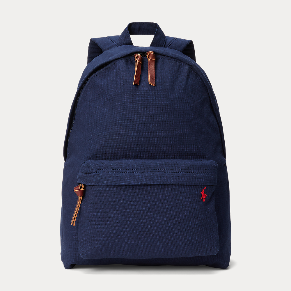 Polo Ralph Lauren Canvas Backpack In Multi 