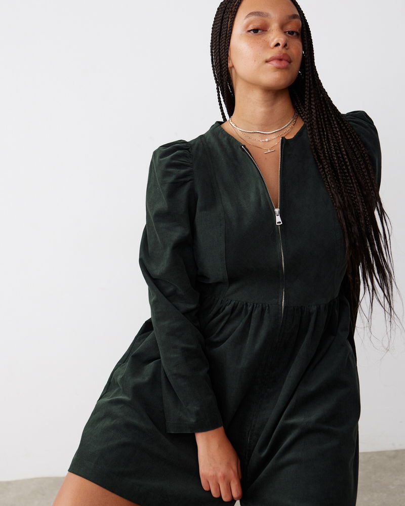 Ollie Corduroy Ruffle Jumpsuit – Clothe Boutique