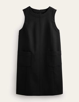 strapless open back dress Zia Pocket Shift Dress-Dark Indigo main image 1