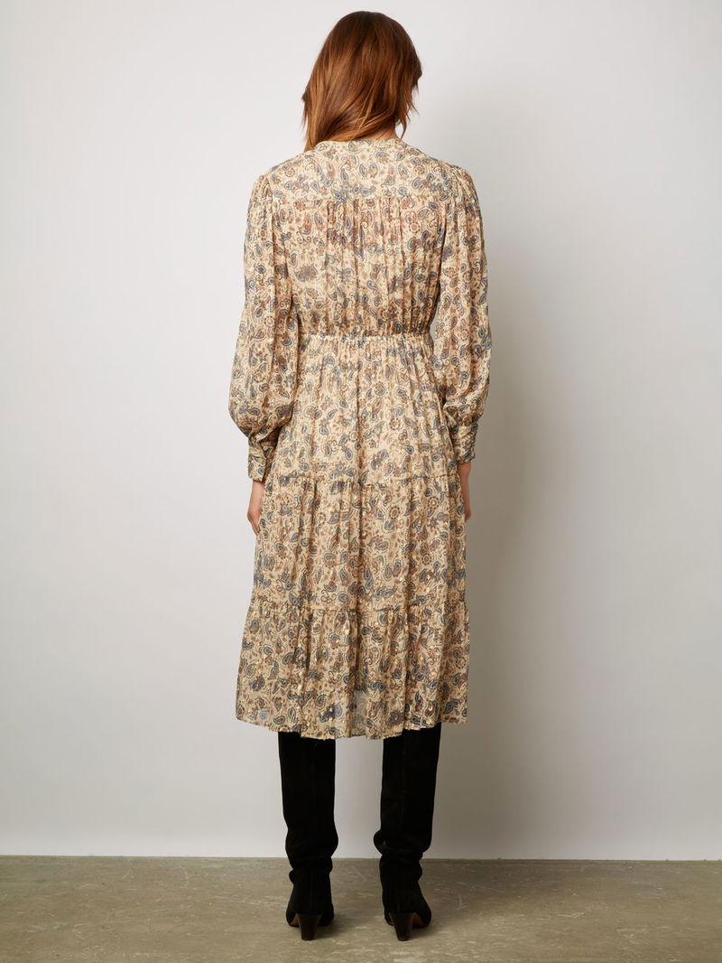 Gerard Darel Janet Tiered Midi Dress | endource