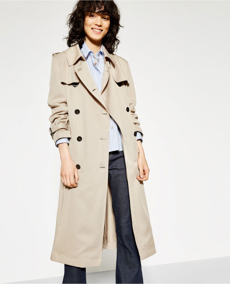 THE KOOPLES Fowing Trench Coat | Endource