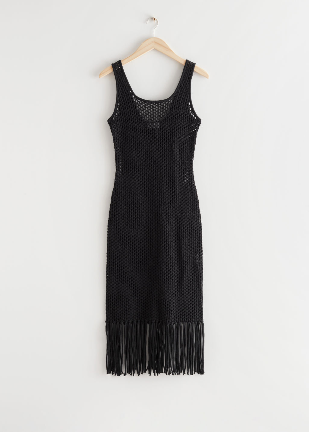 OTHER STORIES Crocheted Tank Midi Dress endource