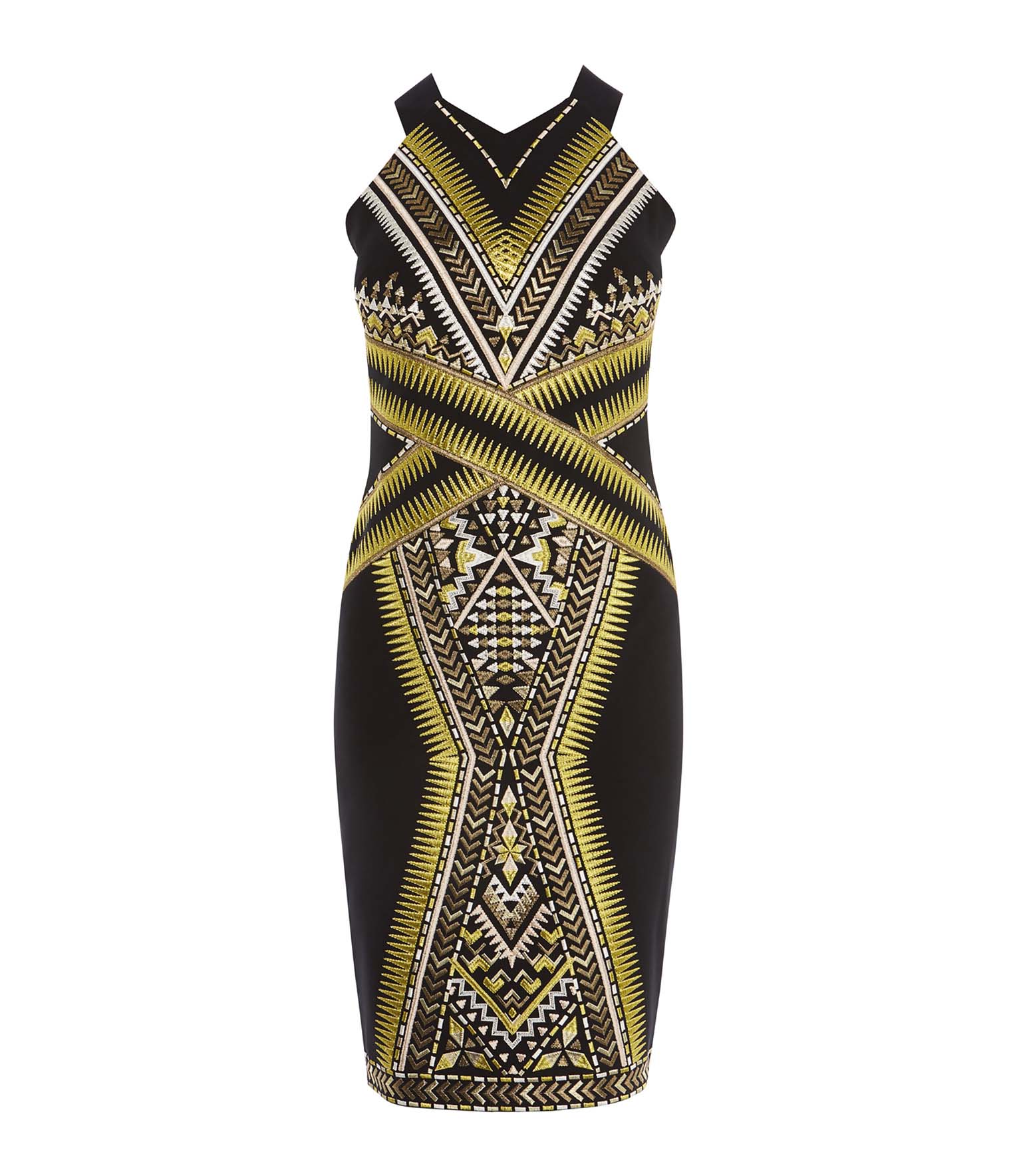 KAREN MILLEN Embroidered Midi Dress endource