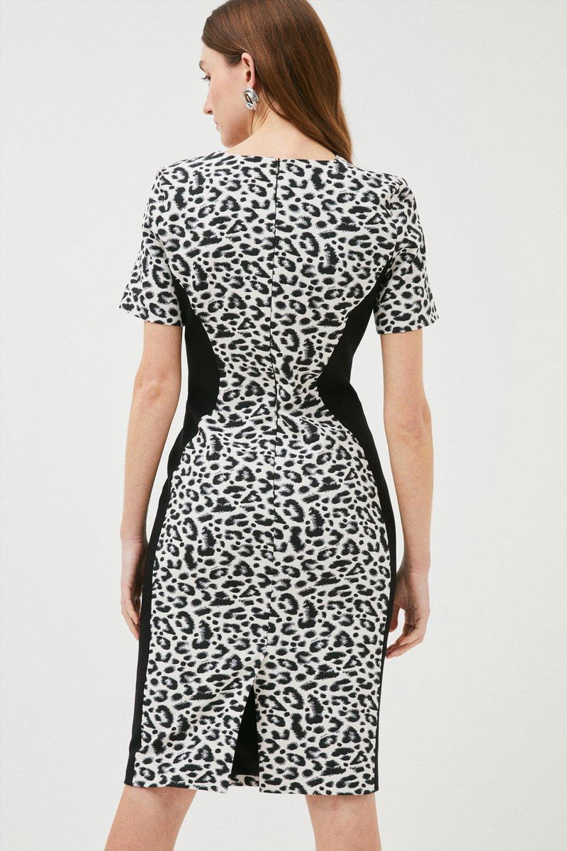 karen millen leopard lace midi dress KAREN MILLEN Leopard Lace Midi Dress