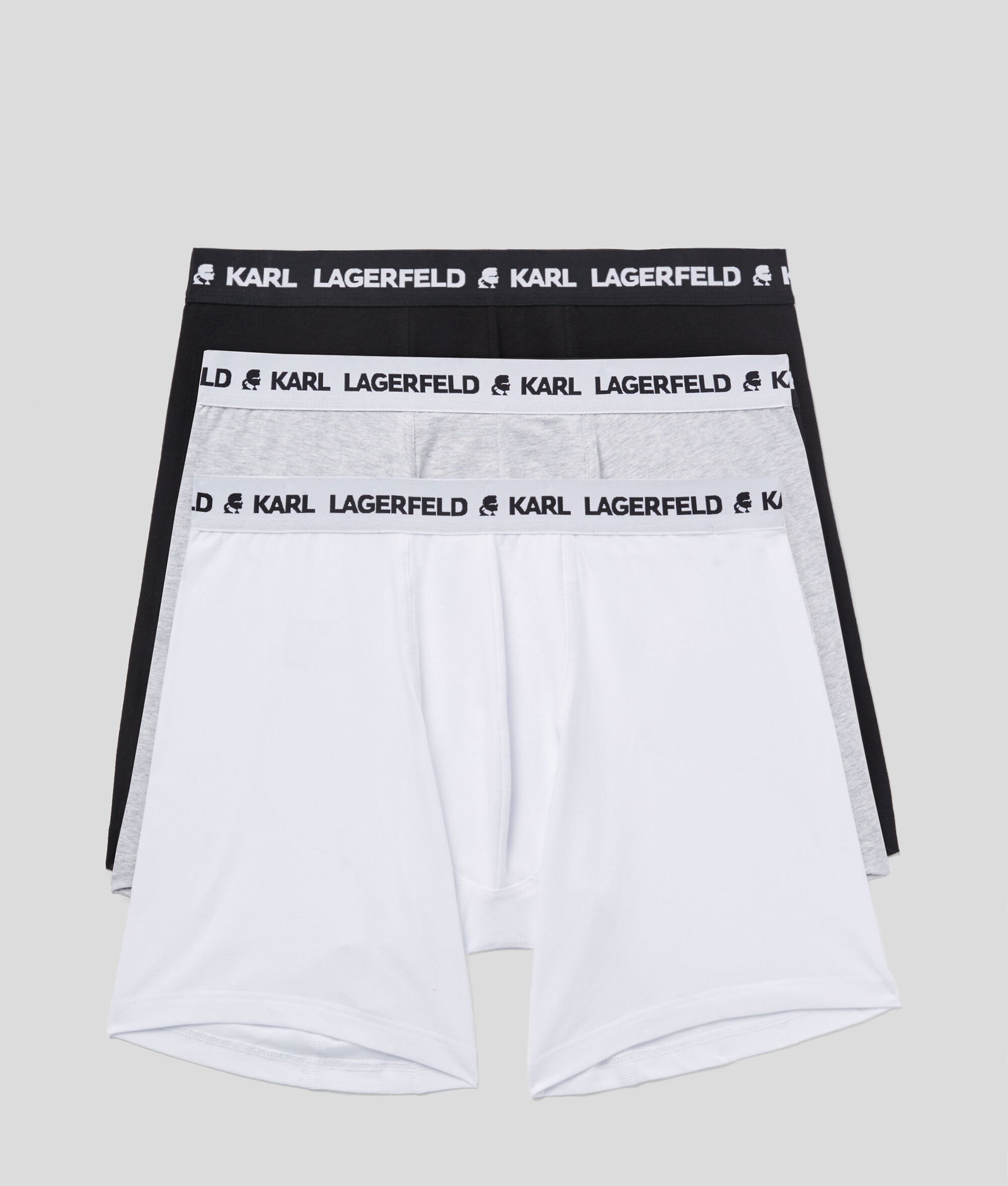 Karl Lagerfeld Rosso Polyester Men's Beachwear Boxer