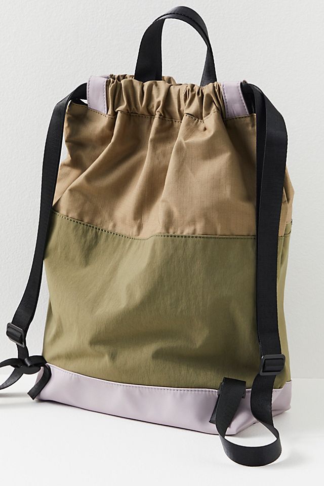 FP Movement by Free People Ripstop Drawstring Pack in Green. These FP Movement Hiking Pants Are My Travel Go-to main image 4