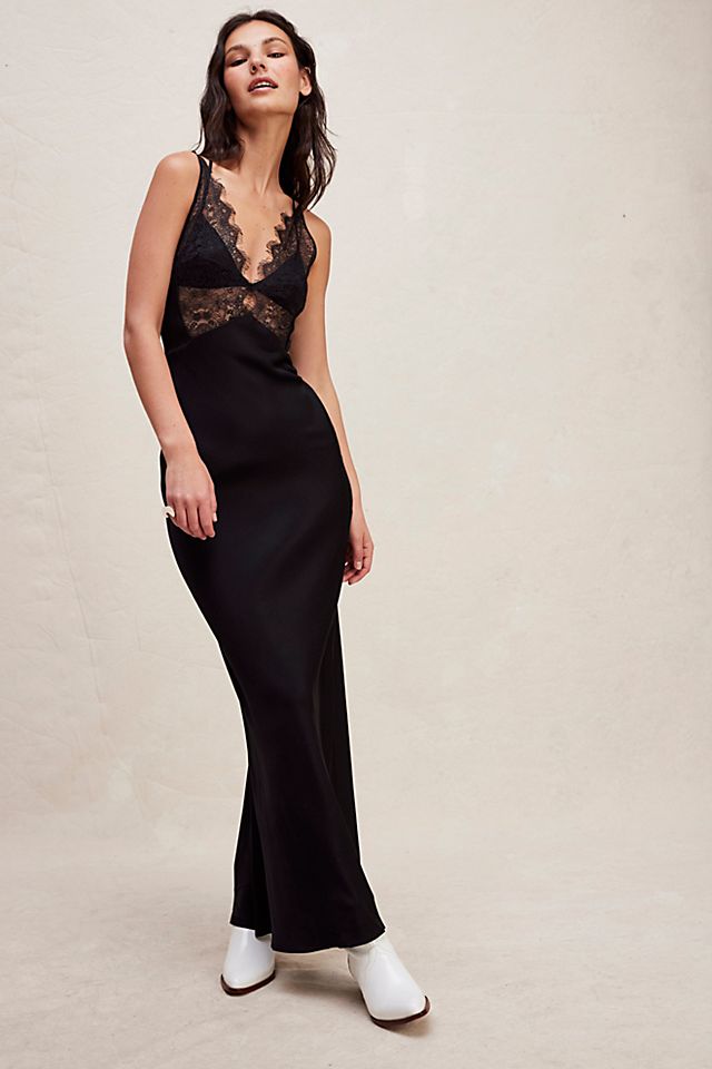 lace dress for fall wedding MGNY Madeline Gardner New York 2729 Glitter Long Fitted Beaded Lace Wedding Dress