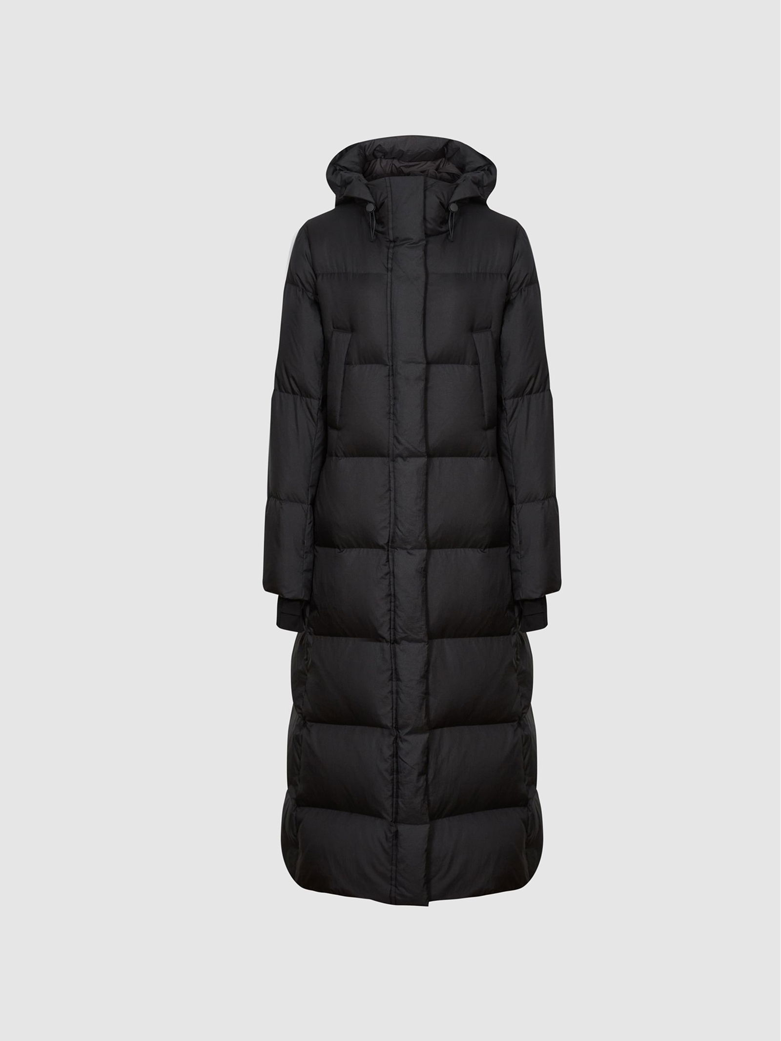 REISS Tilde Longline Hooded Puffer Coat | Endource