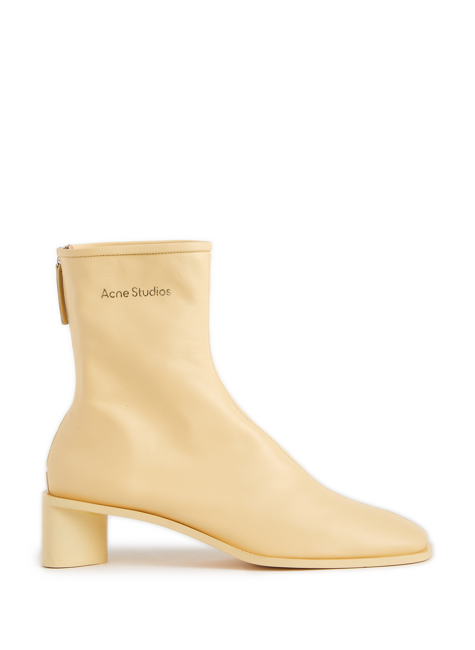 acne square toe boots