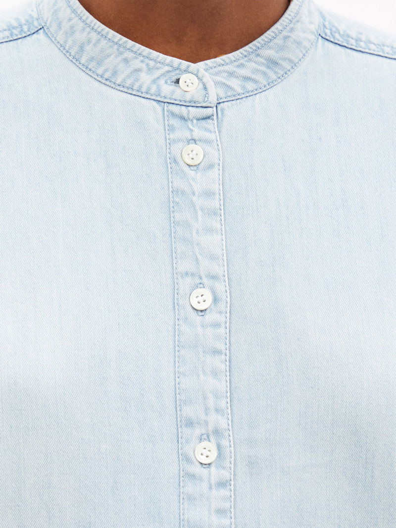 Frankie Tee ~ Chambray Blue – Chic Streets