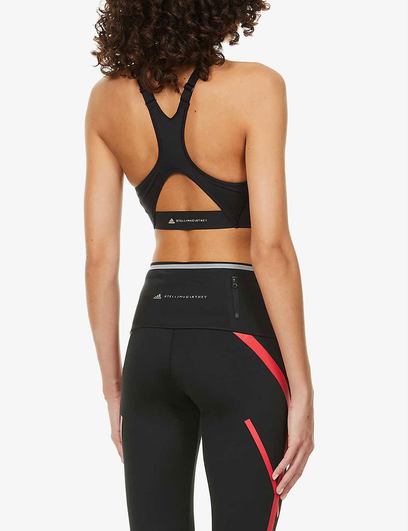 TruePurpose stretch recycled sports bra