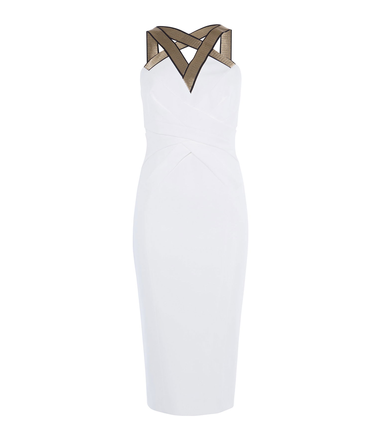 karen millen strappy bodycon dress