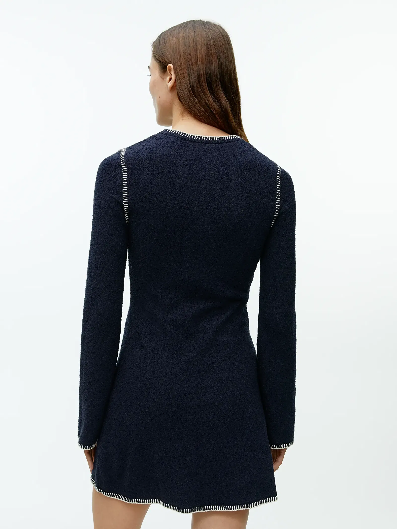 ARKET Blanket Stitch Knitted Dress | endource