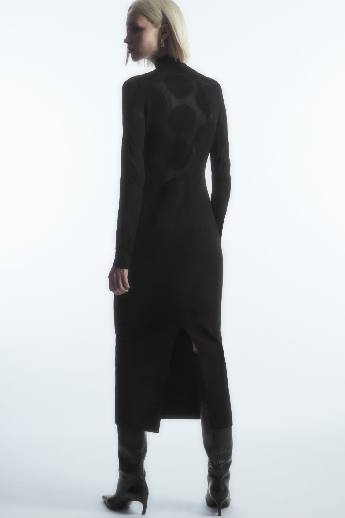 cos sheer maxi dress COS Sheer Maxi Dress
