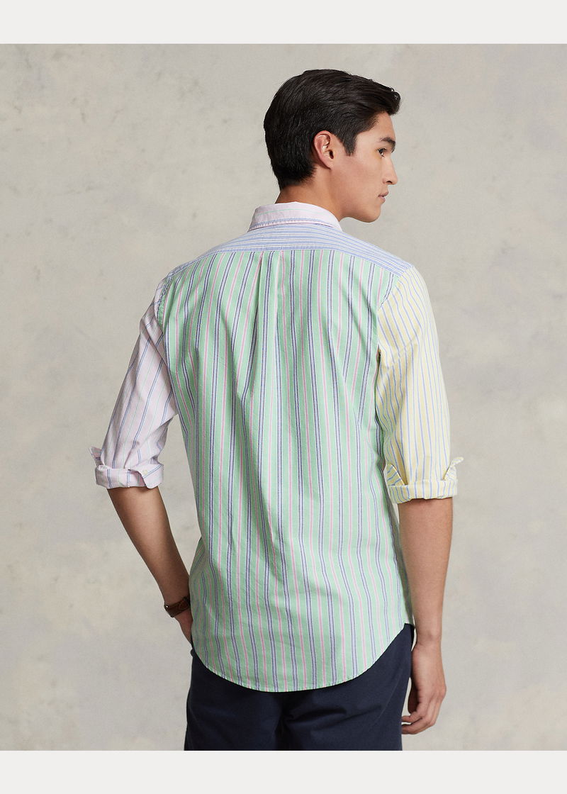 POLO RALPH LAUREN Custom Fit Striped Oxford Fun Shirt endource