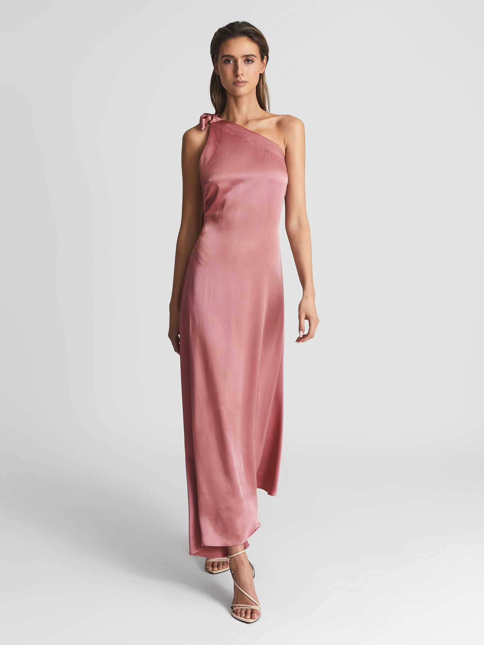 delphine one shoulder asymmetric maxi dress REISS Delphine One Shoulder Asymmetric Maxi Dress