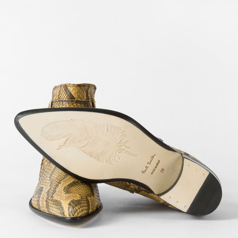 PAUL SMITH Snake-Effect Dylan Boots | endource display picture 1