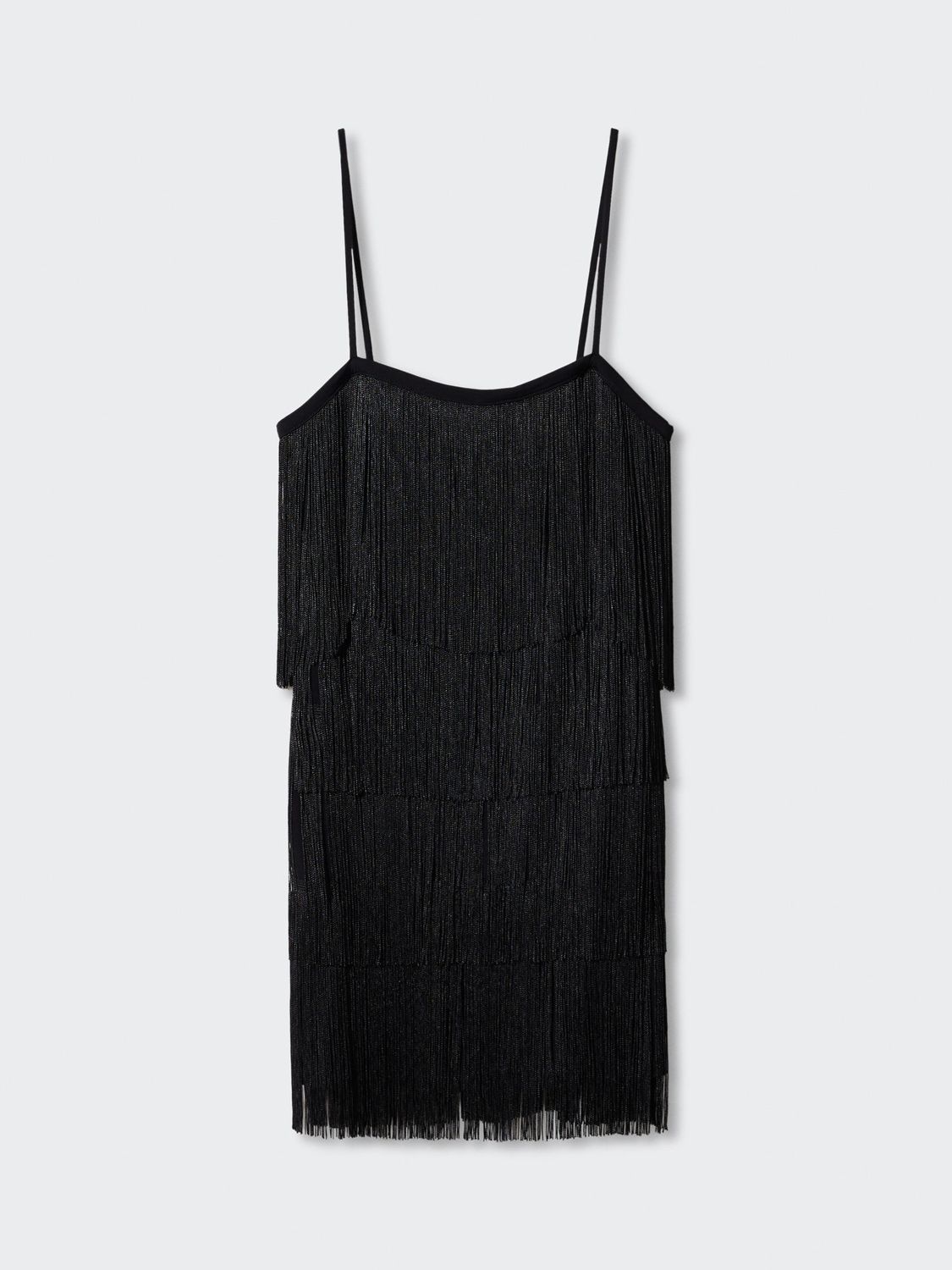 MANGO Fringe Tassel Mini Dress | endource MANGO Fringe Tassel Mini Dress | endource