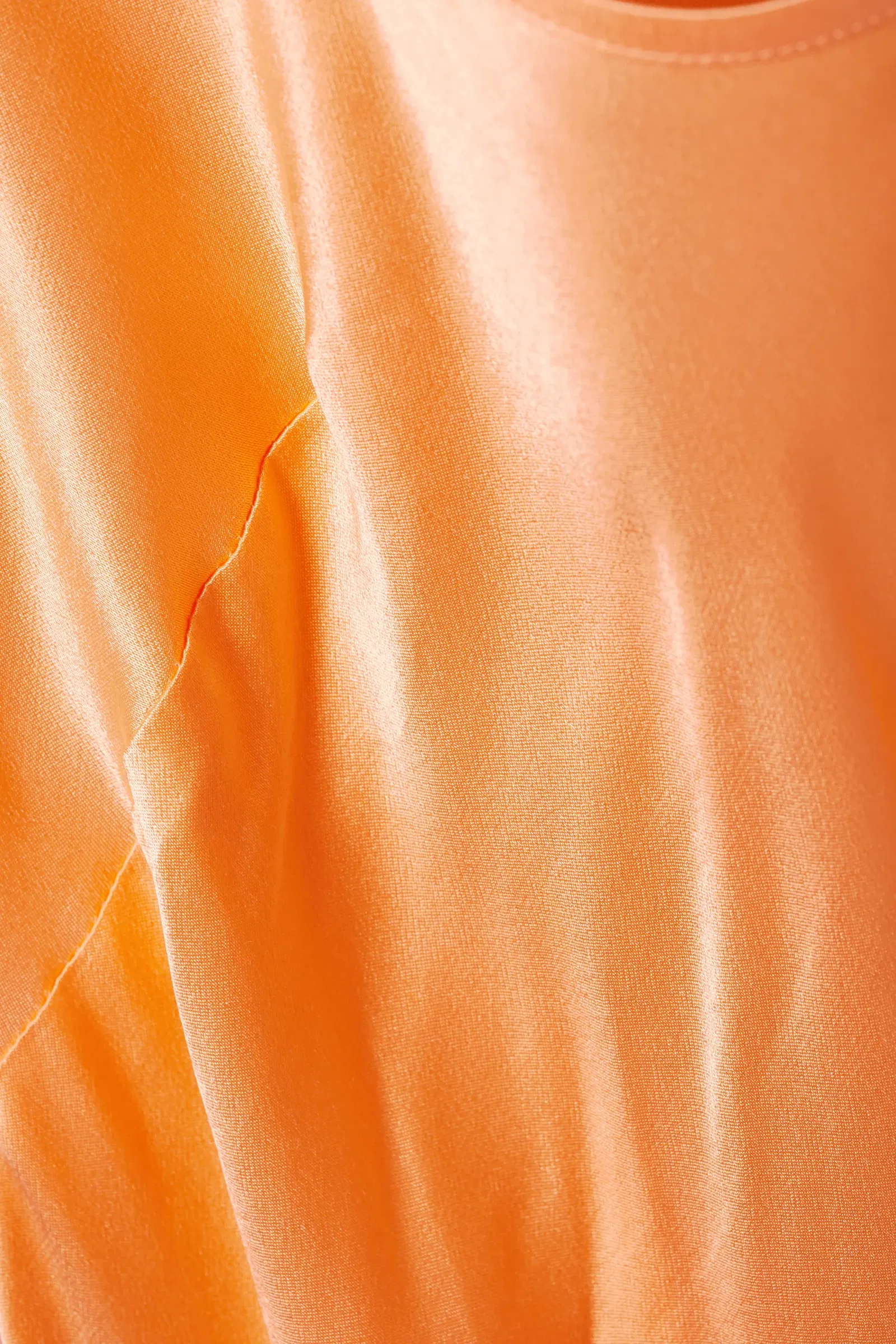 weekday orange dress Weekday Mini Dress