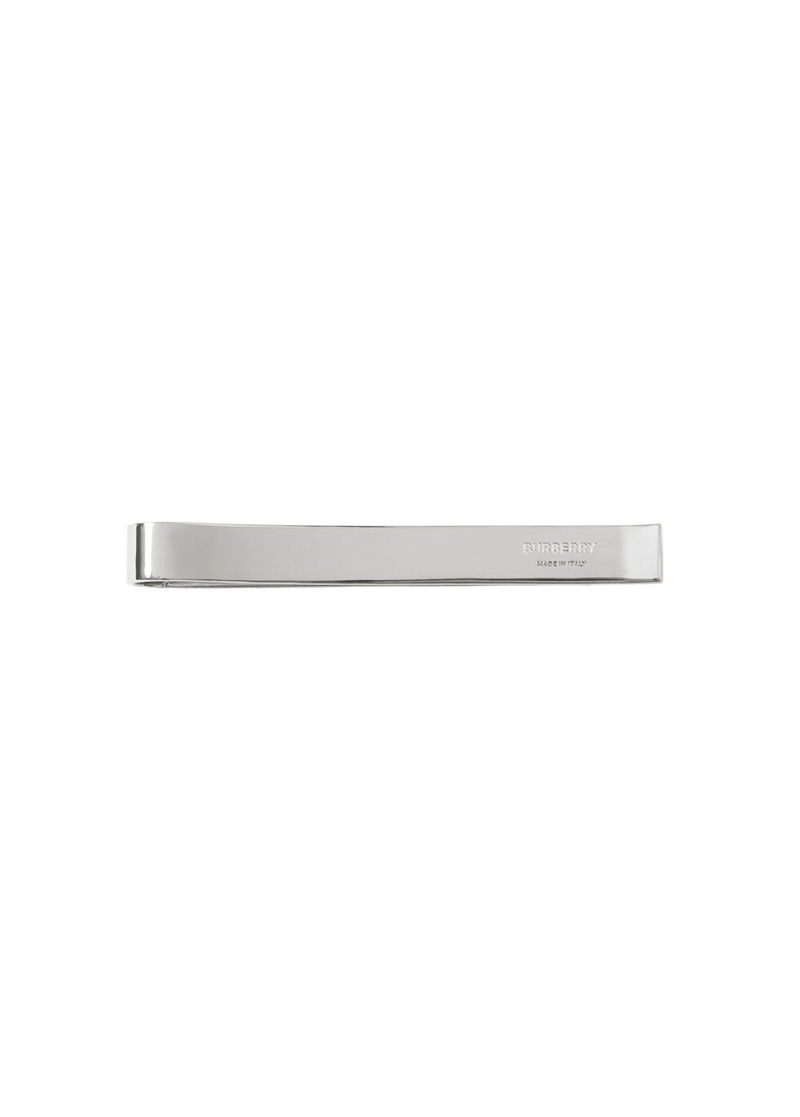 burberry check tie bar