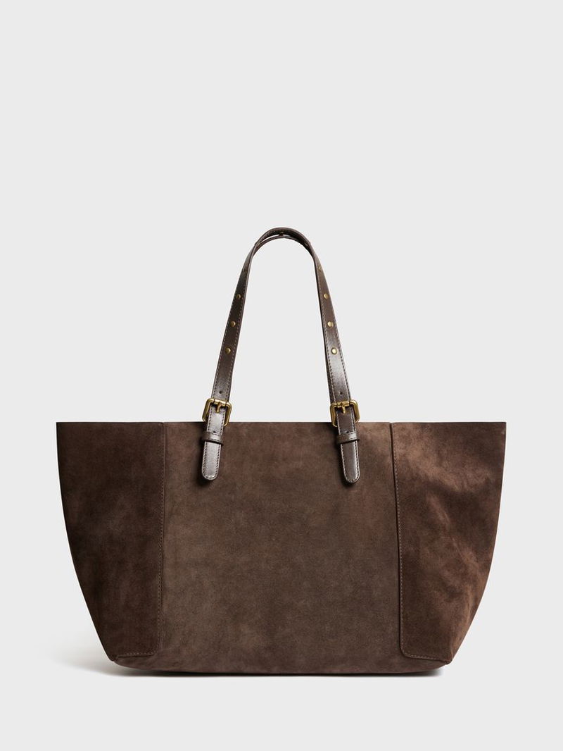 Gerard Darel Simple Suede Shopper Bag endource