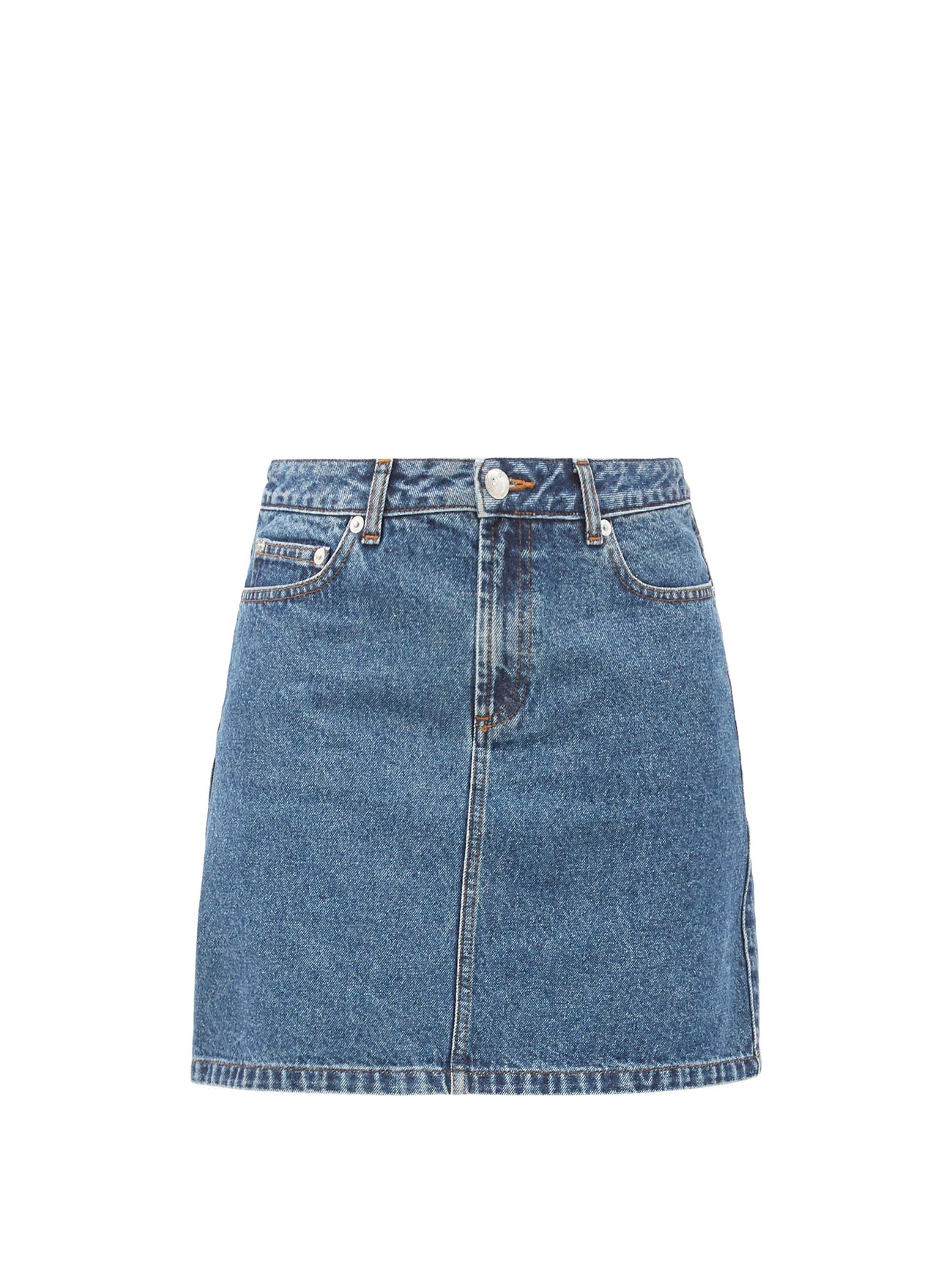 A.P.C. Jupe Standard Denim Skirt in Blue | Endource