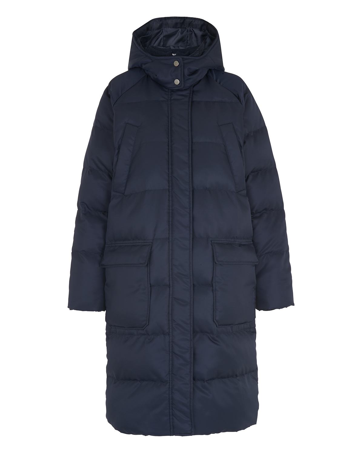 Puffer Jacket Whistles Navy Jacket Whistles Megan Parka Navy 2025 - Main Image