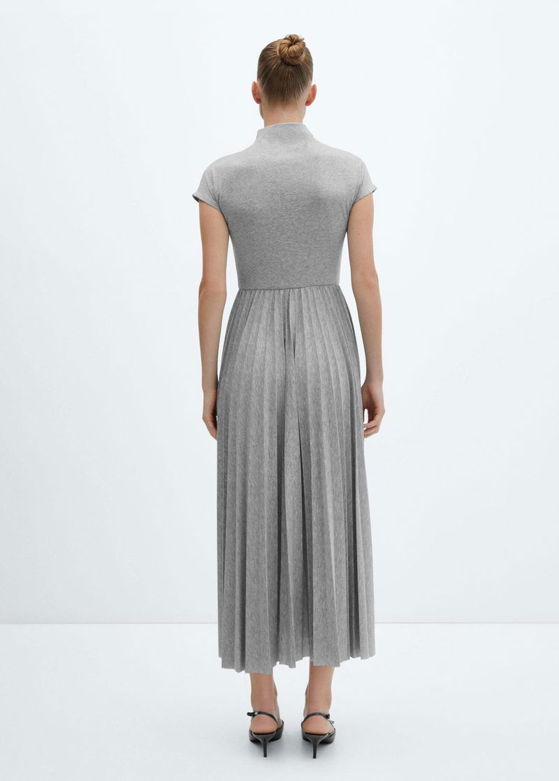 cute white linen dress ROVE Linen-Cotton Midi Dress Back Ties main image 0