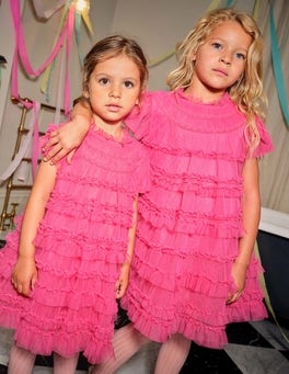 BODEN Tulle Tiered Party Dress | endource