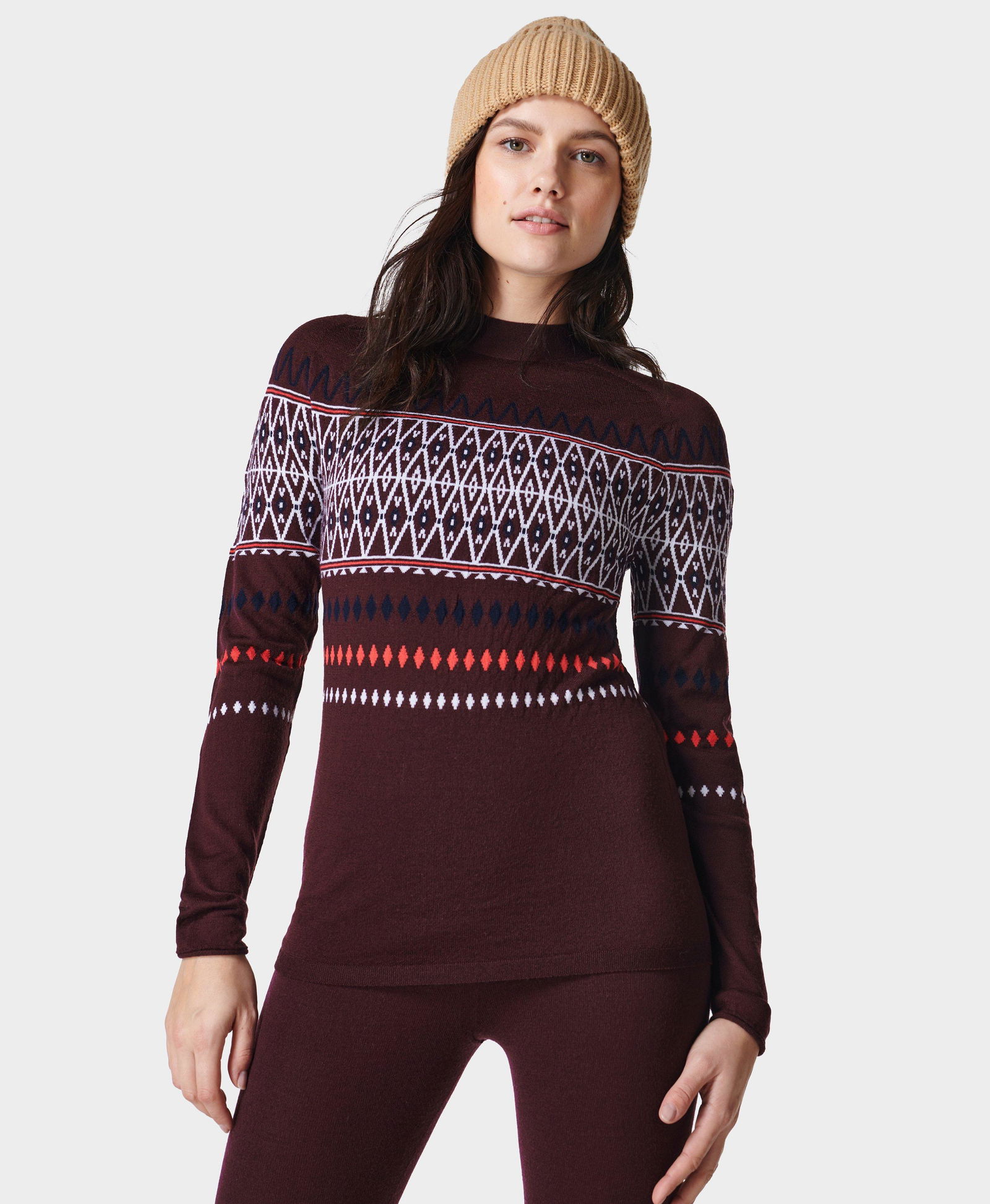 Women's Sweaty Betty Ski Base Layer Top