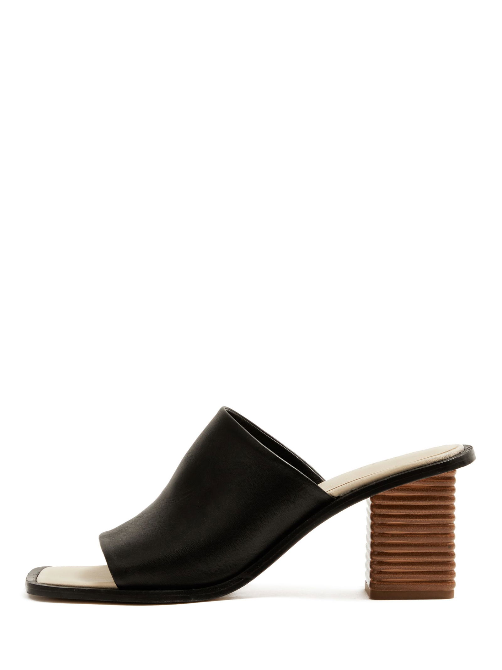 JIGSAW Coop Leather Heel Mules | Endource