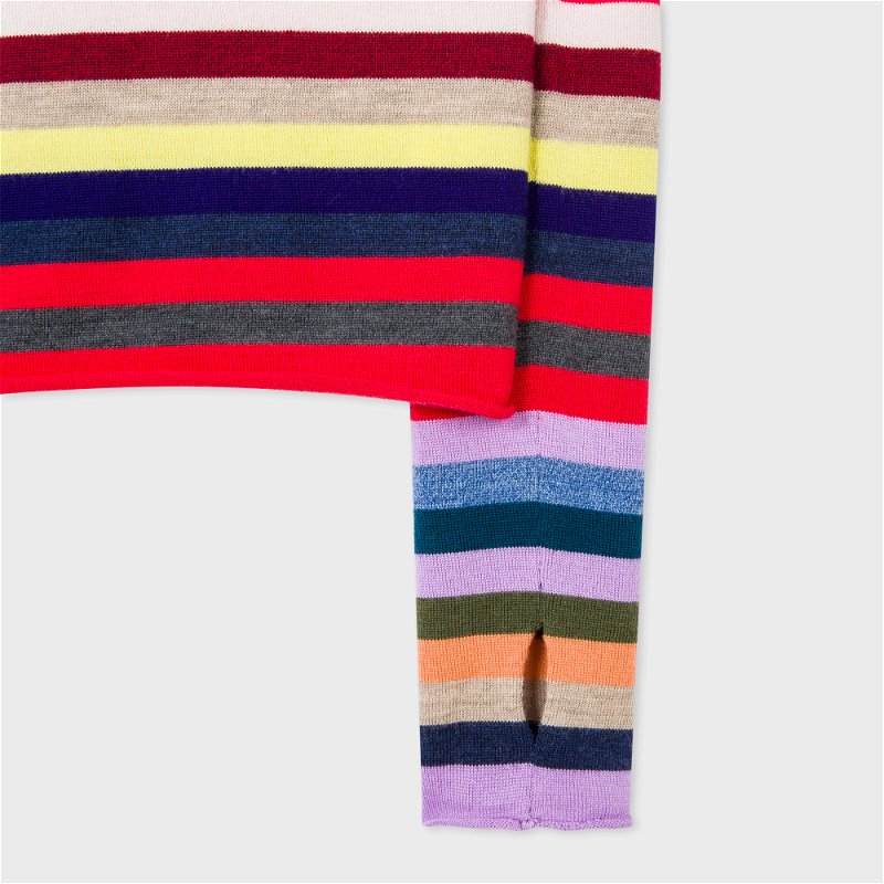 PAUL SMITH Stripe Merino Wool Sweater | Endource